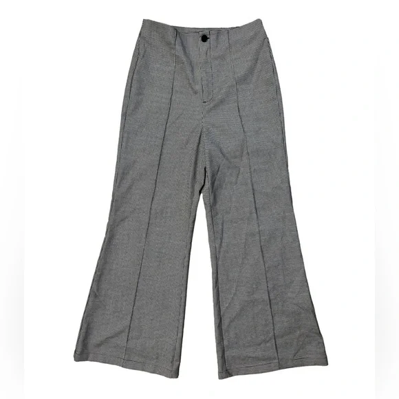 Reformation Houndstooth Wide-Leg Trousers - Picture 2 of 4